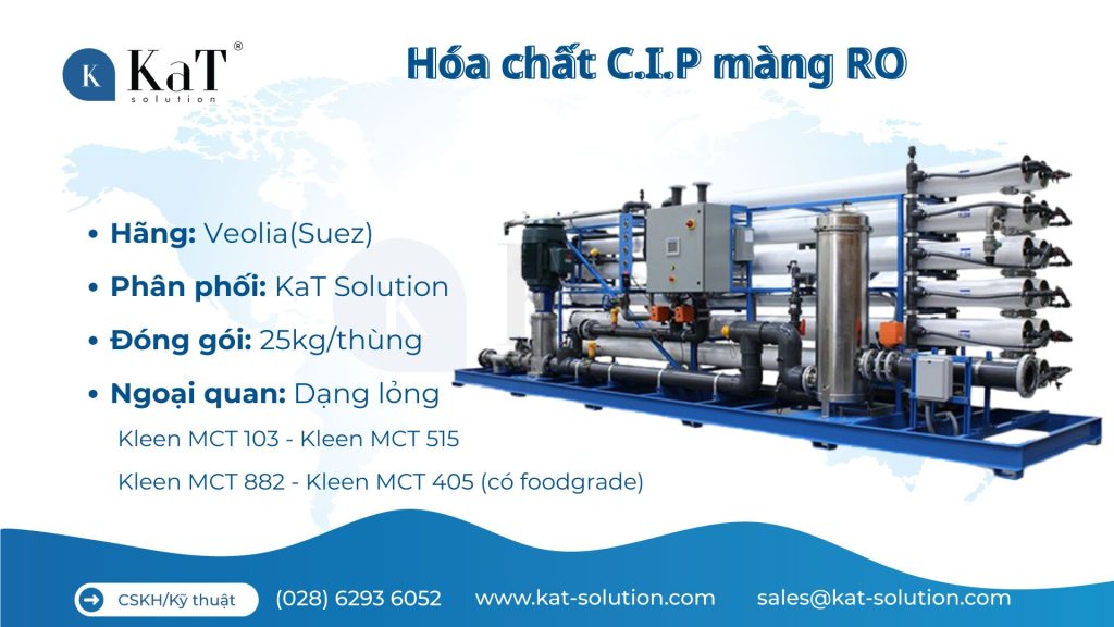 Hóa chất CIP màng RO