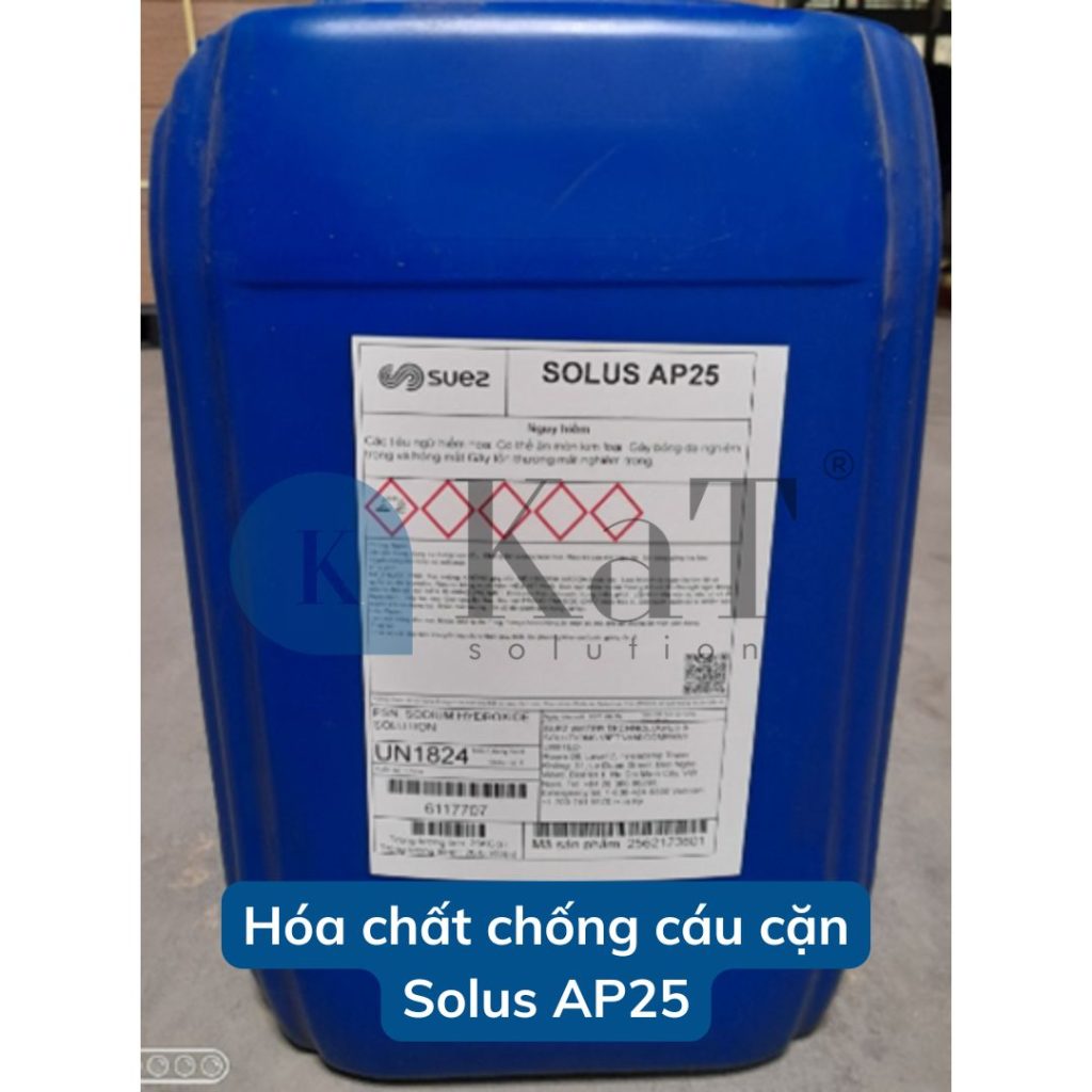 Hóa chất chống cáu cặn Solus AP25