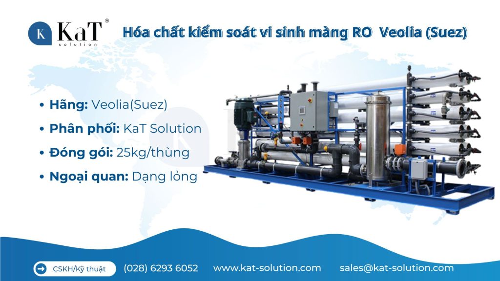 Hóa chất kiểm soát vi sinh màng RO