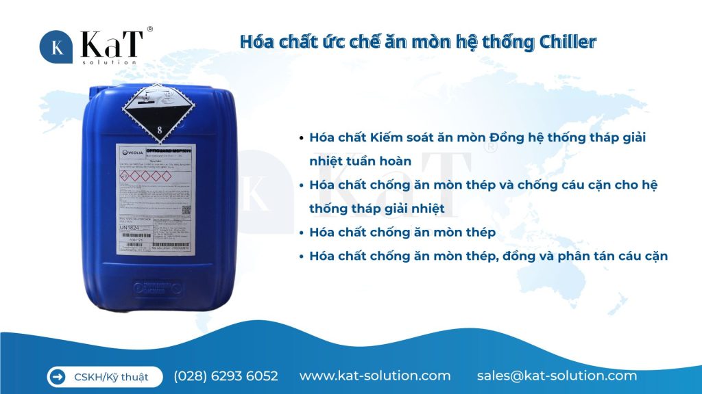 Hóa chất ức chế ăn mòn hệ thống Chiller