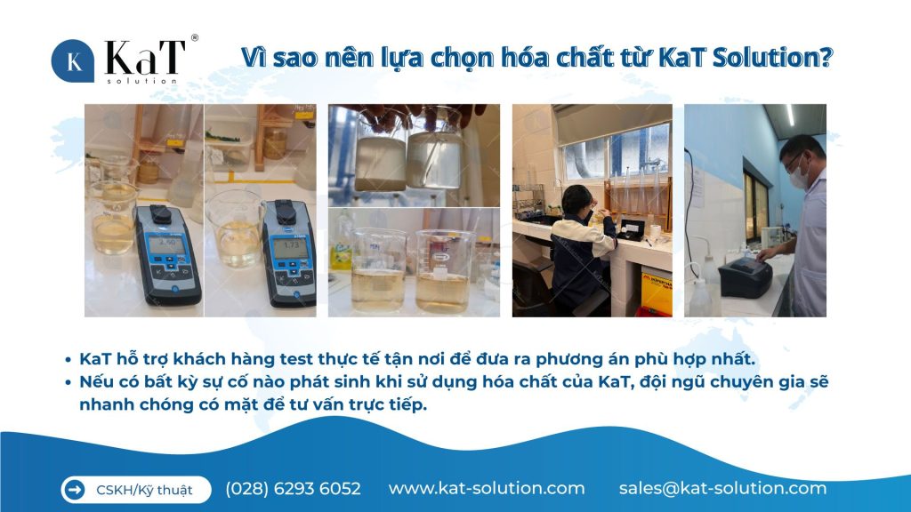 Vì sao nên lựa chọn hóa chất từ KaT Solution