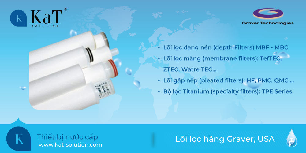 KaT Solution phân phối lõi lọc chính hãng Graver