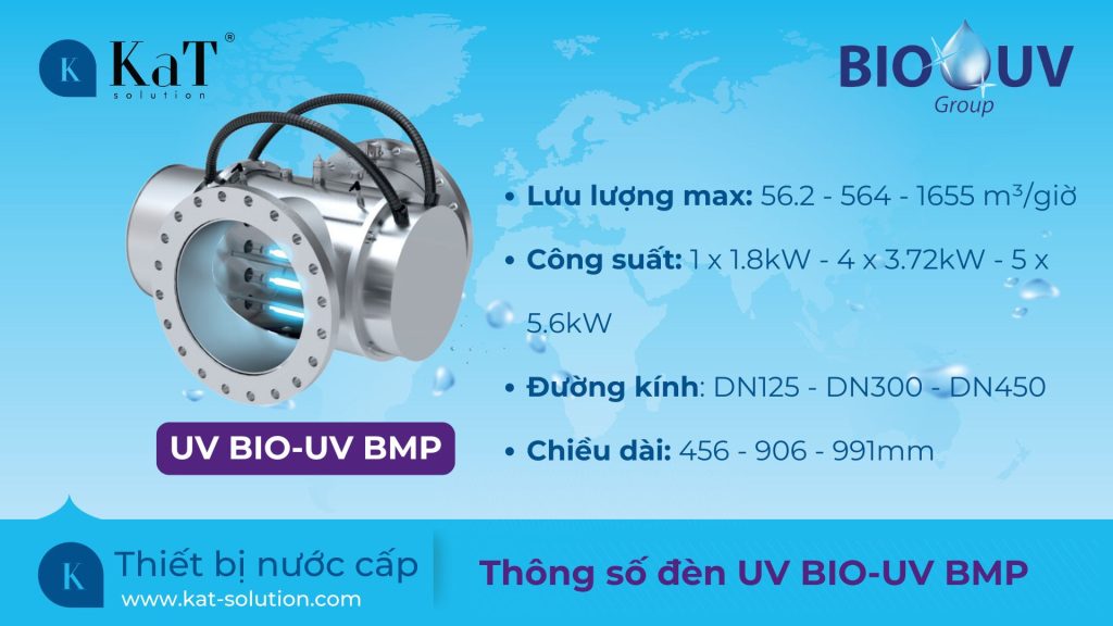 Thông số đèn UV BIO-UV BMP