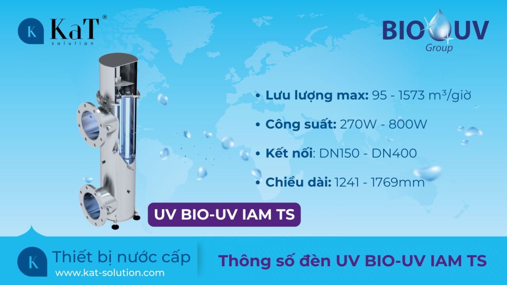 Thông số đèn UV BIO-UV IAM TS