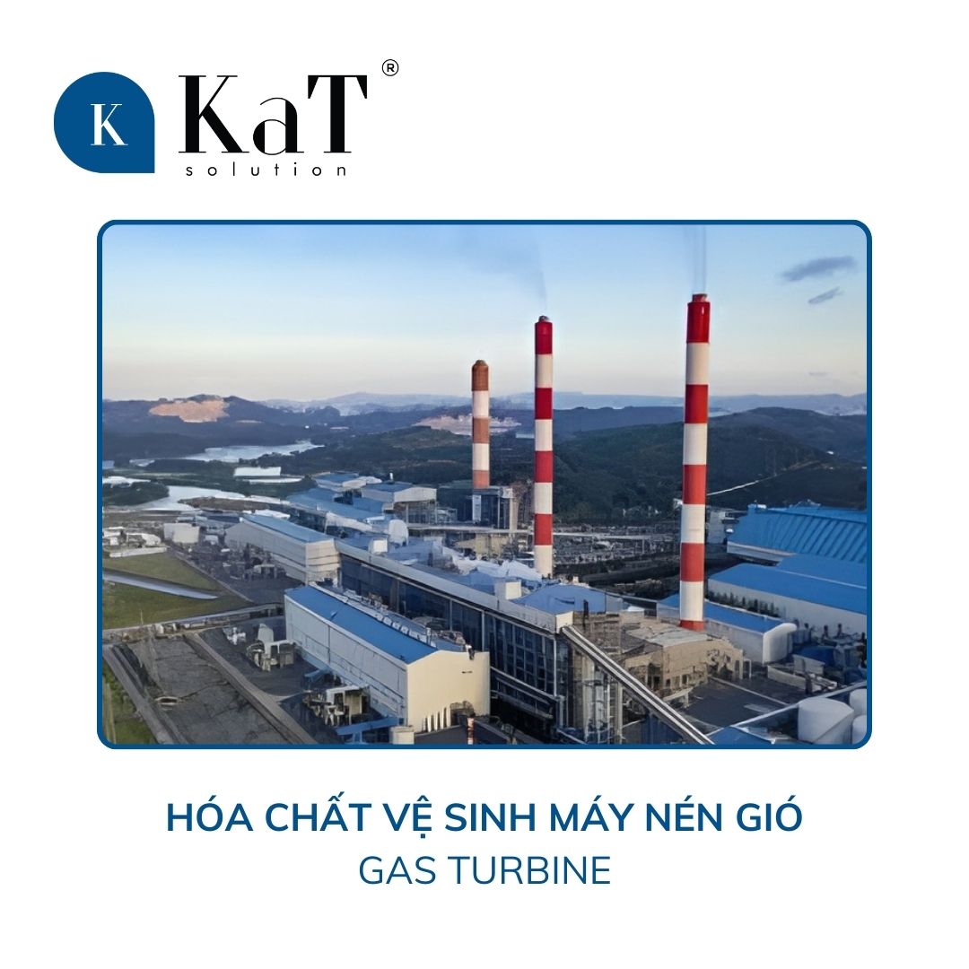 Hóa chất cleaning cho Gas turbine compresor