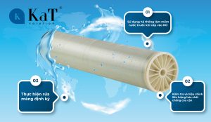 bảo trì màng lọc RO bị tắc
