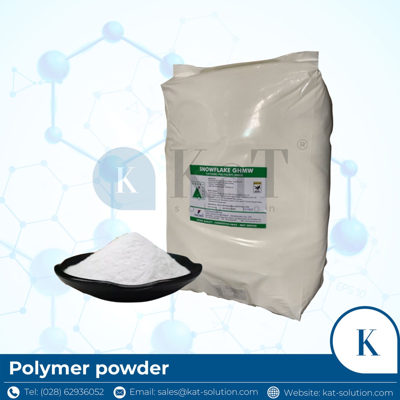 Hóa chất polymer cationic