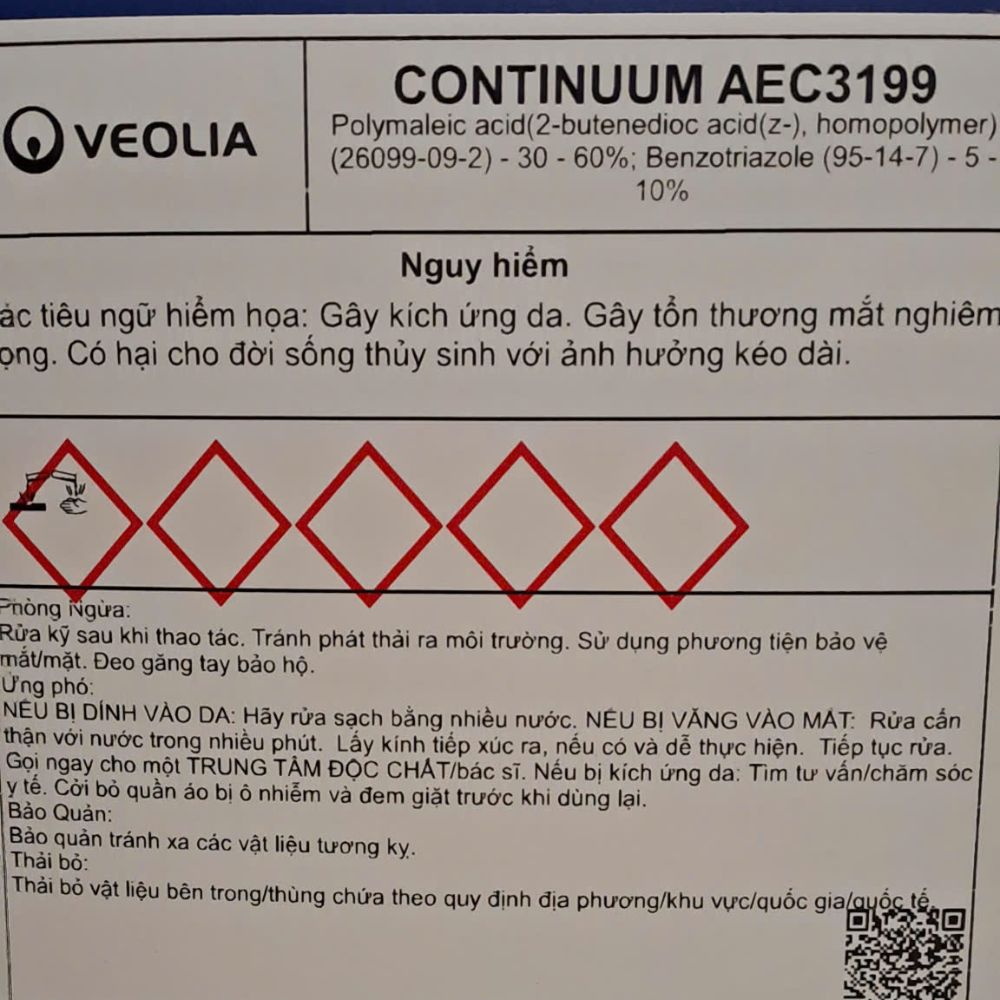 Hóa chất Veolia Continuum AEC3199